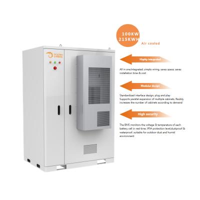 commercial battery storage 200kWh